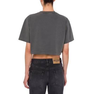 THE EMBROIDERED COTTON JERSEY CROP TOP